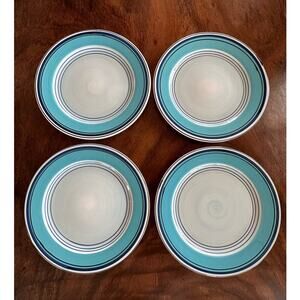 Vintage Cool River Dinner Plates by Pfaltzgraff Set/4